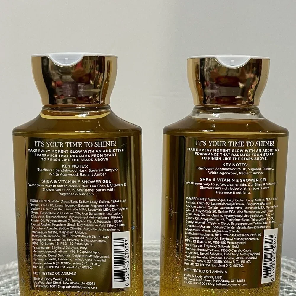 BBW In The Stars Shower Gel set of 2 NWT